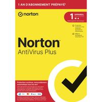 Norton Antivirus Plus 2024 | 1 An | 1 Appareil | PC | [Téléchargement]