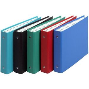 Dekko Classeur Rechargeable Noir A2 - Porte-Vues Amovibles Avec 10 Pochettes