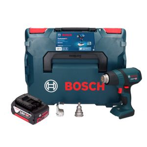 DÉCAPEUR Bosch GHG 18V-50 Professional Pistolet à air chaud sans fil 18 V 300 C / 500 C + 1x batterie 4,0 Ah + L-Boxx - sans chargeur