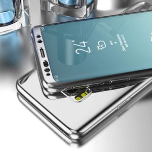 COQUE - BUMPER Coque Galaxy Note 8,360 Degrés de Protection Full body avant et arrière Protection Coque en Verre Trempé,argent