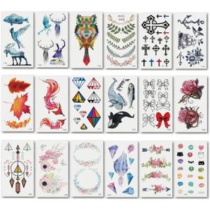 NAPPO 6 Feuilles Gar/çons Filles Espace Petit Tatouages Ephemere Enfant Homme Femme Aquarelle Visage Kit Tatouage /Éph/ém/ère Homme /Étoile Lune Licorne Faux Tatouage Temporaire Femme Paillette F/ête
