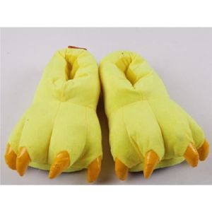 lhxyx Pantoufles Pattes Hiver Maison antid/érapantes Chaussures Pattes dours
