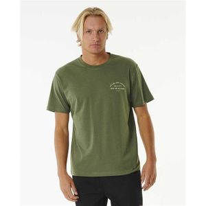 T-SHIRT Tee shirt RIPCURL Vaporcool Bridge Dark Olive XL Vert