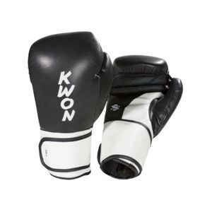 GANTS DE BOXE Gants de boxe Kwon Super Champ - noir/blanc - 10 oz