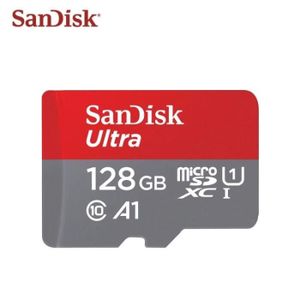 CARTE MÉMOIRE Sandisk Carte TF 128 go A1 C10 MicroSD TF Mémoire 