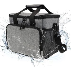SAC ISOTHERME Sac Isotherme Lunch Bag de 15L Cooler Bag Sac de Repas pour Femme et Homme Sac-Glacière de Rangement Étanche Réutilisable avec B320