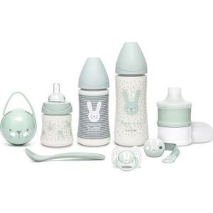 BIBERON  SUAVINEX Welcome baby set - HYGGE BABY Vert