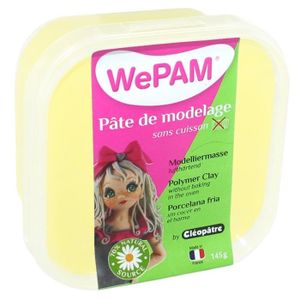JEU DE PÂTE À MODELER Porcelaine froide à modeler - WEPAM - Vanille - 14