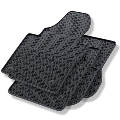 Tapis De Sol Velours Noir Sur Mesure Pour Volkswagen Caddy 2003-2015 - J&J Automotive