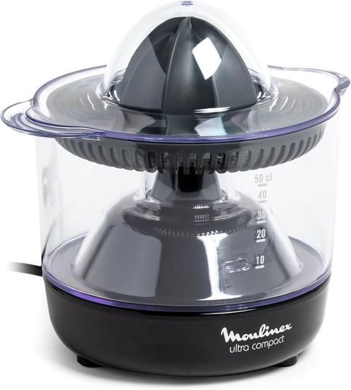 Extracteur De Jus MOULINEX Juiceo ZU150110 - Pressage à Froid, 1 Vitesse, Silencieux - Pour Jus Frais Vitaminés - 2