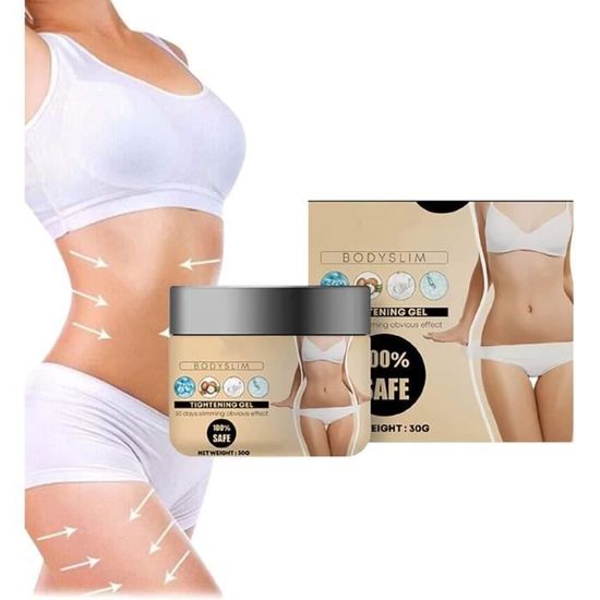 Crème Minceur Mytex-Shop Pour Le Corps - Brûle-graisses, Hydratante - 80g - Neuf