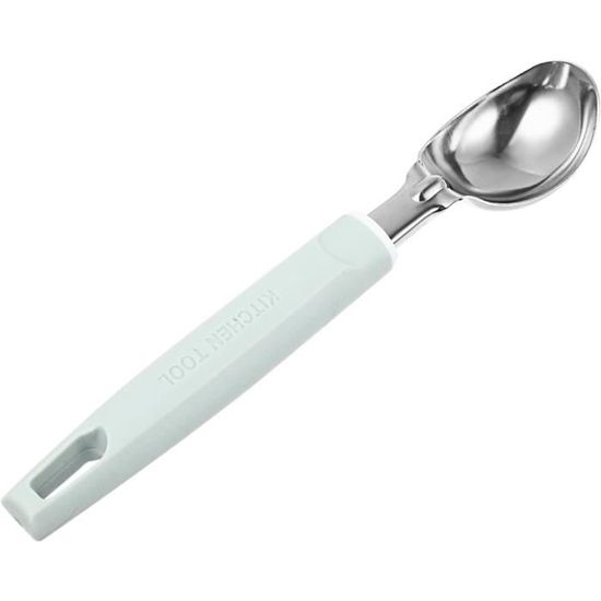 Cuillère à Glace Inox Avec Mécanisme Éjecteur - Portion Parfaite Pour Maison, Resto Ou Food Truck