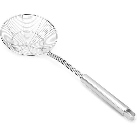 Set De 9 Passoires à Fondue Chinoise - Inox Avec Manche Long - Pour Soupe, Thé Au Lait Perlé