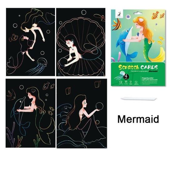 Kit De Peinture Au Sable – 24 Dessins Animés + 12 Couleurs De Sable – Sablimage Créatif Dès 3 Ans