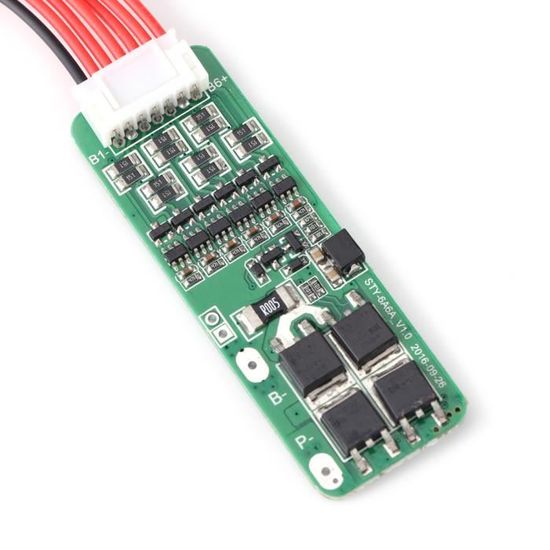 Akozon Carte Protection Batterie Lithium 6S 15A - PCB Pour Cellules Li-ion 3.7V - 22/24V