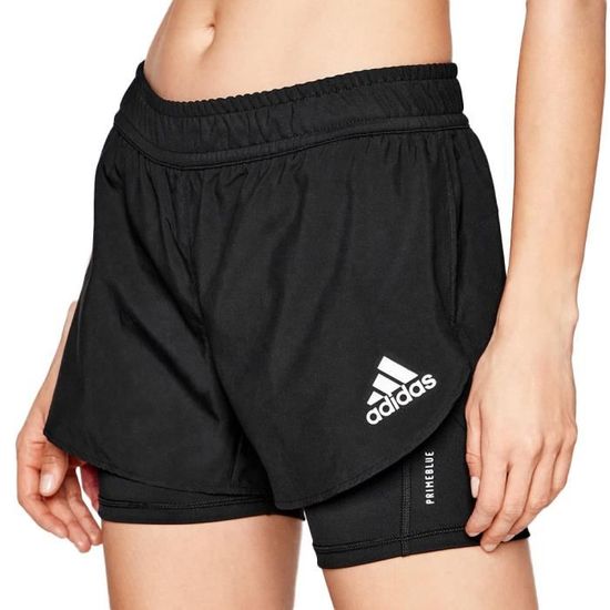 Short De Sport Nike Femme - Noir Et Rose, Doublé - Taille XS - Occasion Très Bon état - Fabriqué Au Vietnam
