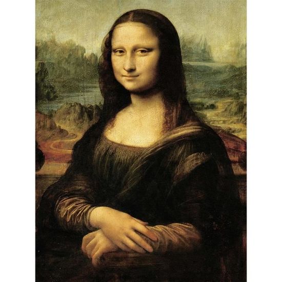 Puzzle Adulte La Joconde - 1000 Pieces - Collection Art Et Peinture Leonard de Vinci - Ravensburger