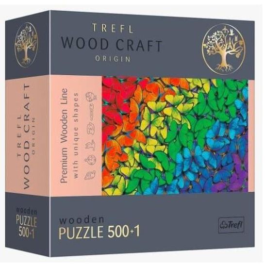 Puzzle En Bois Arc-en-ciel – Arête De Poisson Pour Tout-petits, Jeu éducatif De Correspondance Des Couleurs Dès 3 Ans