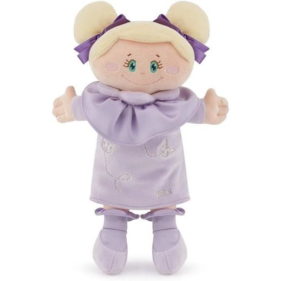 SHANHUHAI Poupée Vocale Interactive 1 Pièce - Jouet Enregistrement Voix Peluche Portable Violet