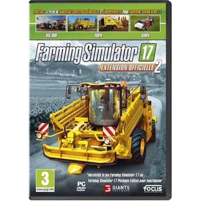 Farming Simulator 17 : Extension Officielle 2 Pc - vue 2