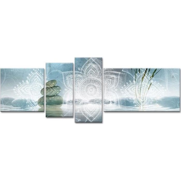 Tableau Deco Zen Detente 160x60 Cm Achat Vente Tableau Toile Cdiscount