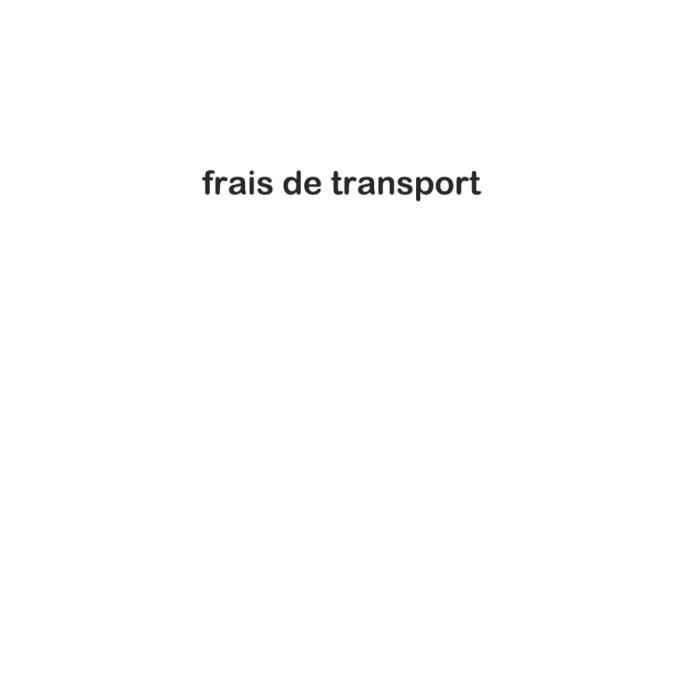 frais de transport