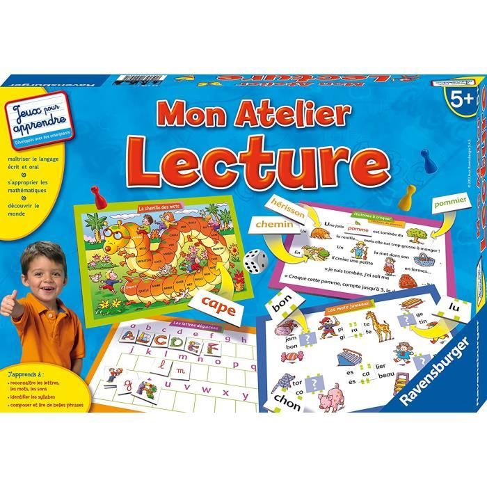 Apprendre à lire et à écrire Ravensburger - 24248 - Jeu éducatif - Apprendre à lire et à écrire - Mon atelier Lecture 17476