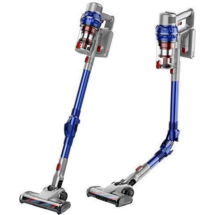 HONITURE H9 Aspirateur Balai sans fil,Aspirateur sans fil Pliable,380W/26KPa Aspirateur Cyclonique Puissant Léger,2 Vitesses Moteur