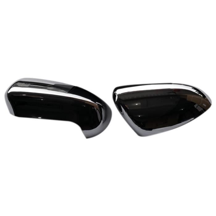 Rétroviseurs,Couverture de rétroviseurs latéraux pour Nissan Qashqai J10 2007 2008 2009 2010 2011 2012 2013, 2 pièces-Type Silver -A