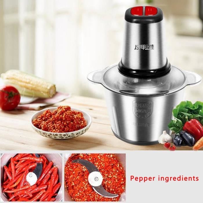 Hachoir à viande électrique automatique 3L hachoir machine hachoir domestique robot culinaire
