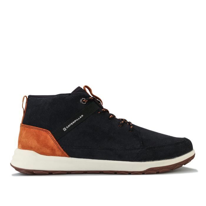Boots Caterpillar Quest Mid Pour Homme En Noir.