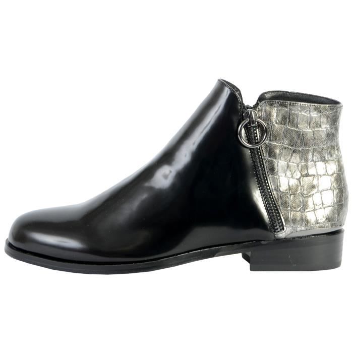 Boots The Divine Factory QL4031 Noir Femme