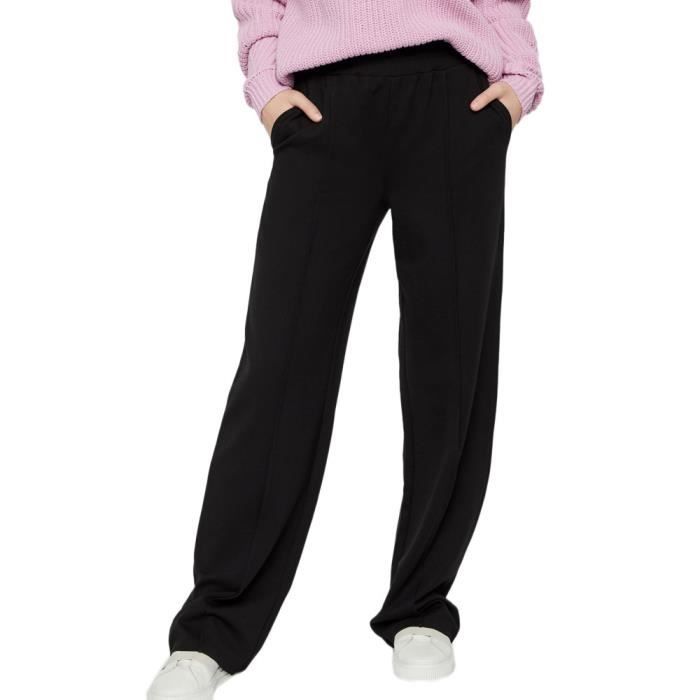 Pantalon Noir Femme Pieces Klara