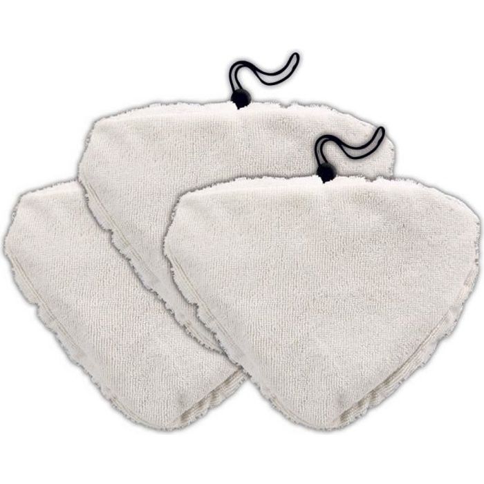 lingettes de rechange pour balai vapeur x 3