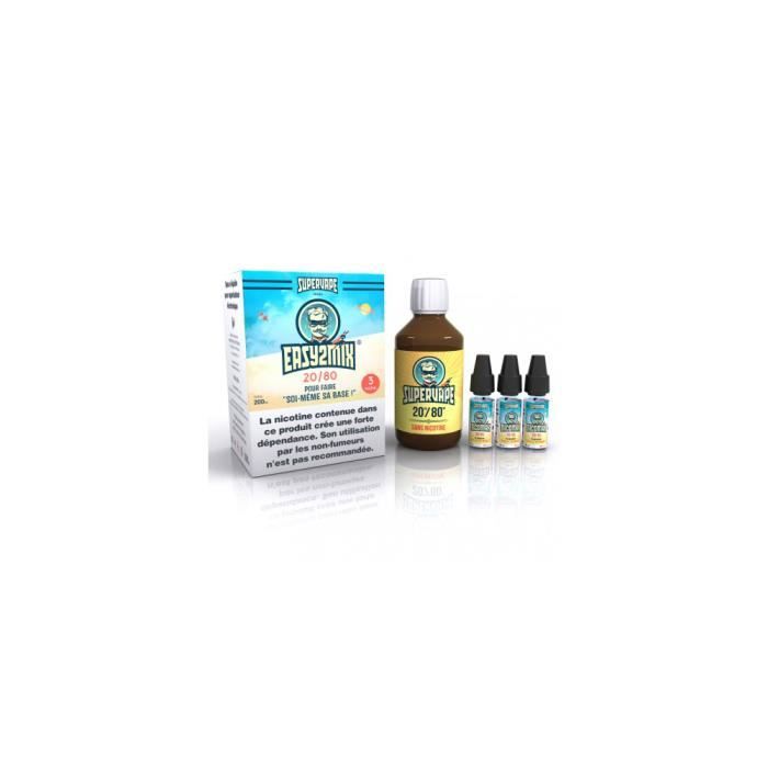 Kit DIY 200 ml 3 mg/ml Easy2Mix 20/80 - Supervape
