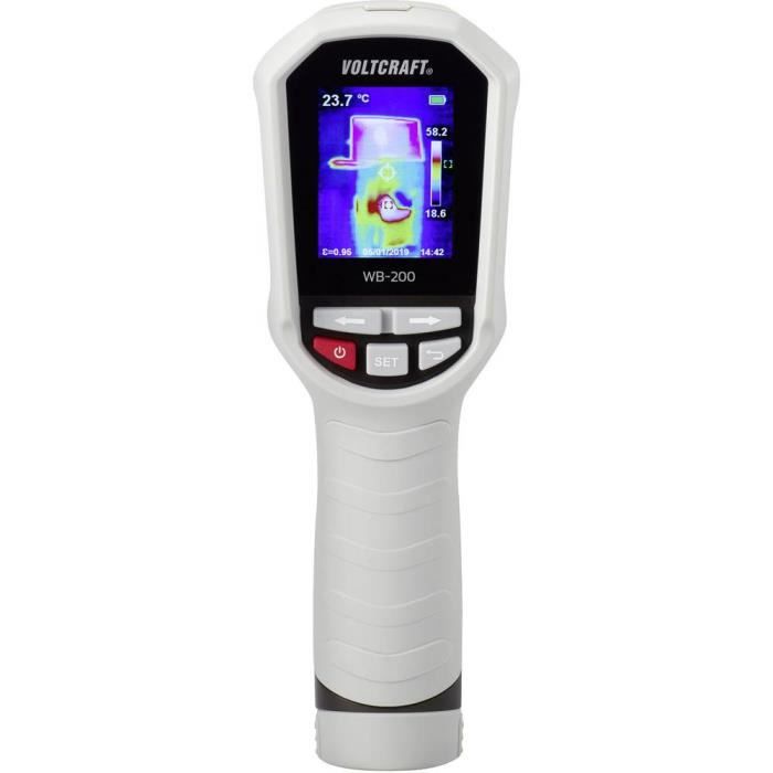 Caméra thermique VOLTCRAFT WB-200 WB-200 -10 à 400 °C 80 x 60 pixels 9 Hz 1 pc(s)