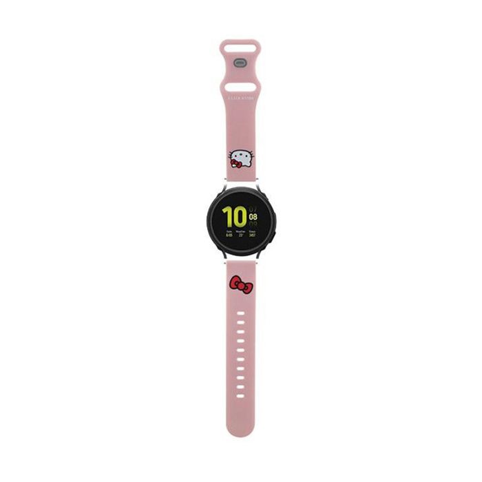 Hello Kitty Silicone Kitty Head Bracelet universel pour montre connectée 20 mm