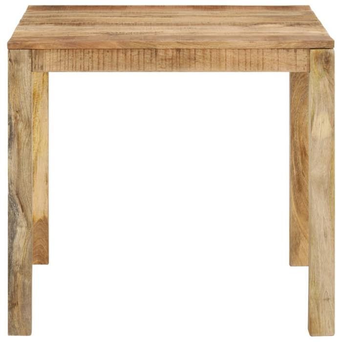 Bonne qualité - Cuisine Table à manger - 4 personnes - Bois de manguier massif 82x80x76cm DECO M1264377