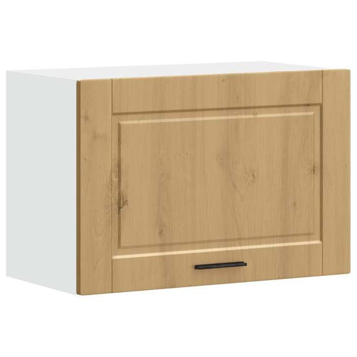 Meuble haut cuisine-Armoire murale de cuisine Porto chêne artisanal bois ingénierie ZLH•449894577