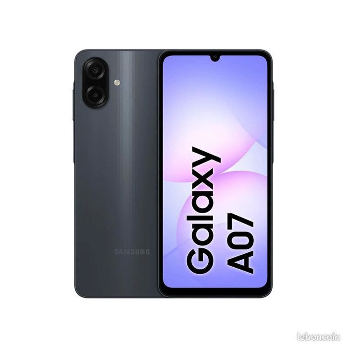 Smartphone Samsung Galaxy A07 - Écran Large & Autonomie Longue