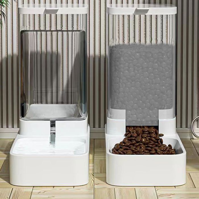 Comparer les prix de Distributeur Eau Chat Automatique-Distributeur Eau ChienEnsemble De Mangeoires pour Animaux De Compagnie Distributeur deau-38L