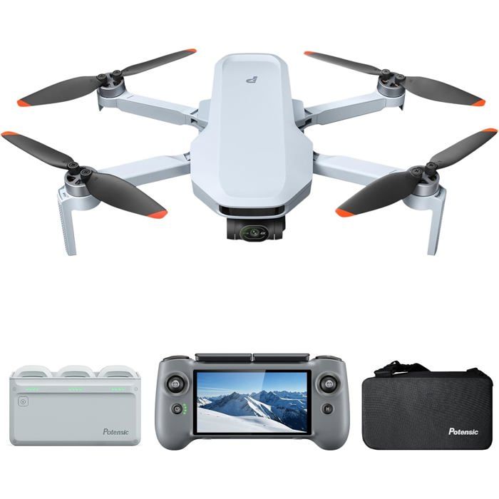 Drone Potensic ATOM 2 Fly More Combo 4K Caméra Gimbal 3 Axes AI Suivi 96 Min de Vol Drone Potensic ATOM 2 Fly More Combo 4K Caméra Gimbal 3 Axes AI Suivi 96 Min de Vol