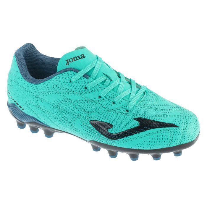 Chaussures de football - JOMA - Evolution Jr 25 EVJW AG - Bleu - Cuir synthétique - Durabilité améliorée