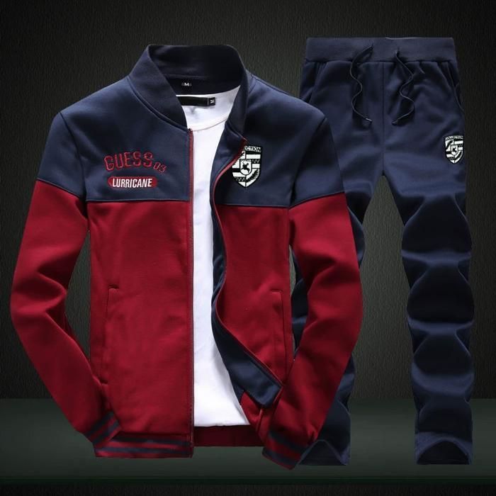 Survêtement Jogging Confortable Homme Rouge