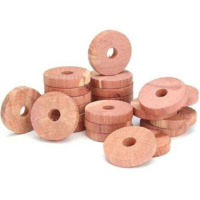 30x Anti-mites organique naturel en bois de cèdre anti-mites efficace pour les armoires produit 100% naturel - Mites sans