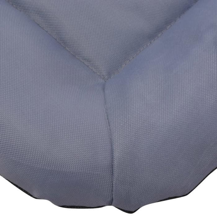 Matelas pour chiens Taille XXL - vidaXL - tissu oxford enduit pu - gris - 97 x 62 cm - hydrofuge - base antidérapante dwo71b122