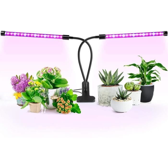 Lampe De Plante 60 LEDs Lampe De Croissance à 360° Éclairage Horticole Avec Lampe Pour Plante 4 Têtes Lampe Croissance Spec A743