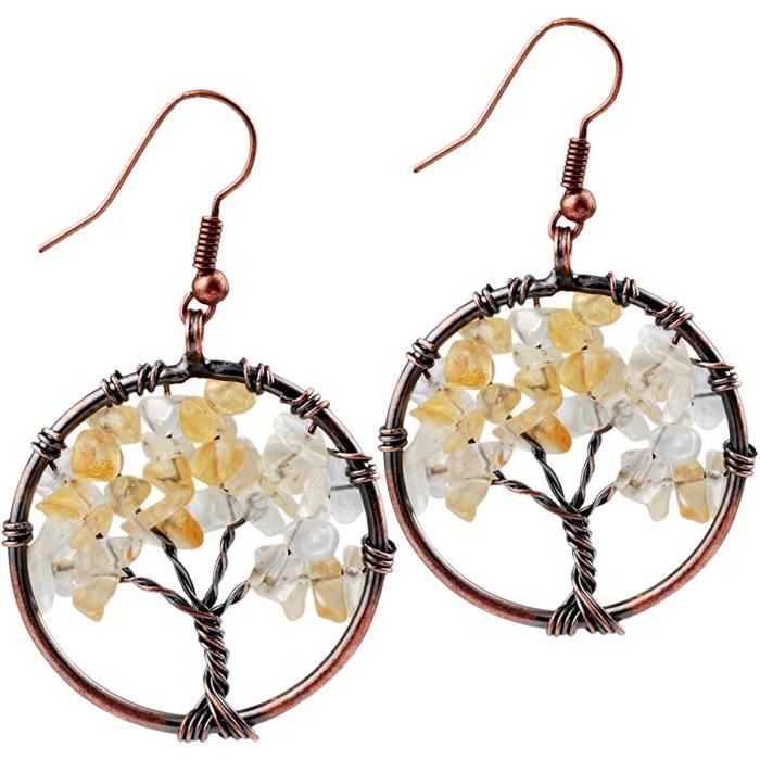 Boucles D'oreilles Pendantes EVER FAITH Pour Femme - Cristal Et Strass - Design Géométrique élégant - Cadeau