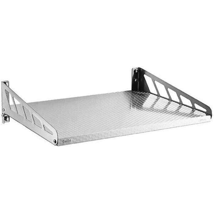 Étagère Cuisine Inox 2 étages – Modulable, 66x70x28 Cm, NEUF