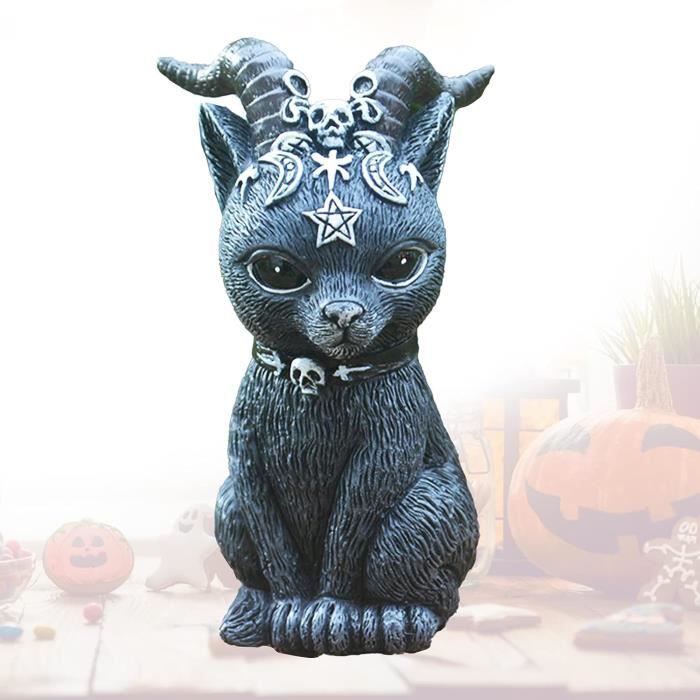 Statues De Chat De Bureau – Sculpture De Chat En Résine Qui